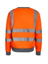 Korntex Hi-Vis Sweatshirt EN 20471, neonorange, S