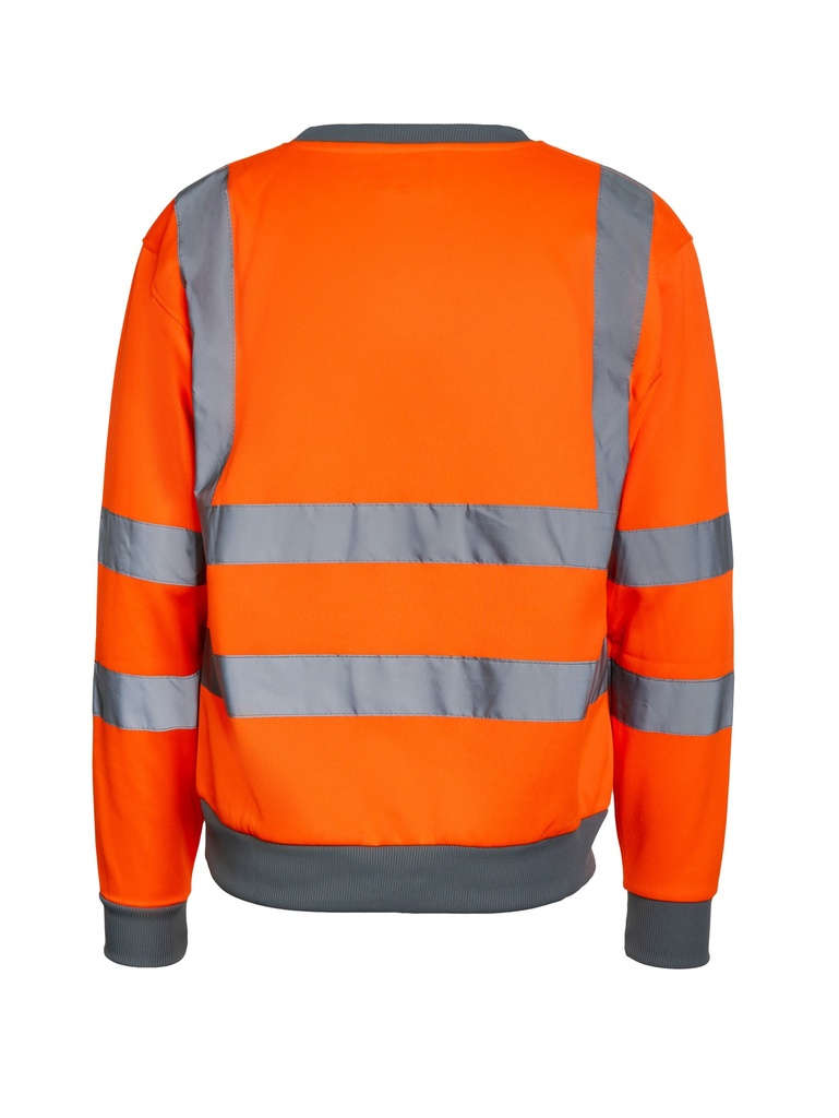 Korntex Hi-Vis Sweatshirt EN 20471, neonorange, L