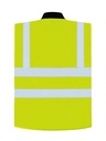 Korntex Hi-Vis 2 in 1 Bodywarmer EN 20471, neongelb, 3XL