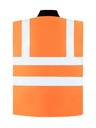 Korntex Hi-Vis 2 in 1 Bodywarmer EN 20471, neonorange, XXL