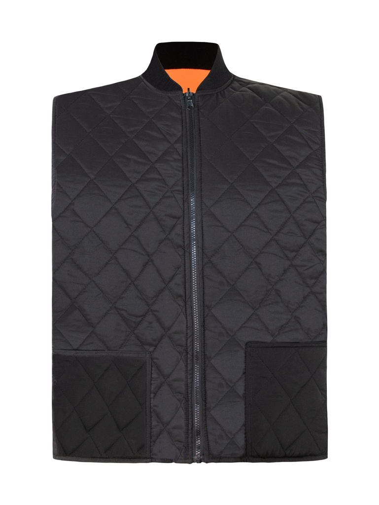 Korntex Hi-Vis 2 in 1 Bodywarmer EN 20471, neonorange, 5XL
