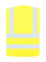 Korntex Warnweste mit vier Reflexstreifen EN 20471, neongelb, S