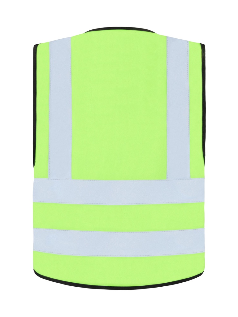 Korntex Funktionsweste mit vier Reflexstreifen, hellgrün, 5XL