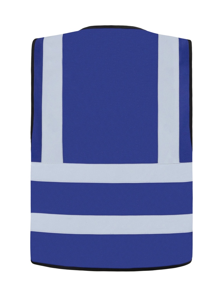 Korntex Funktionsweste mit vier Reflexstreifen, royalblau, S