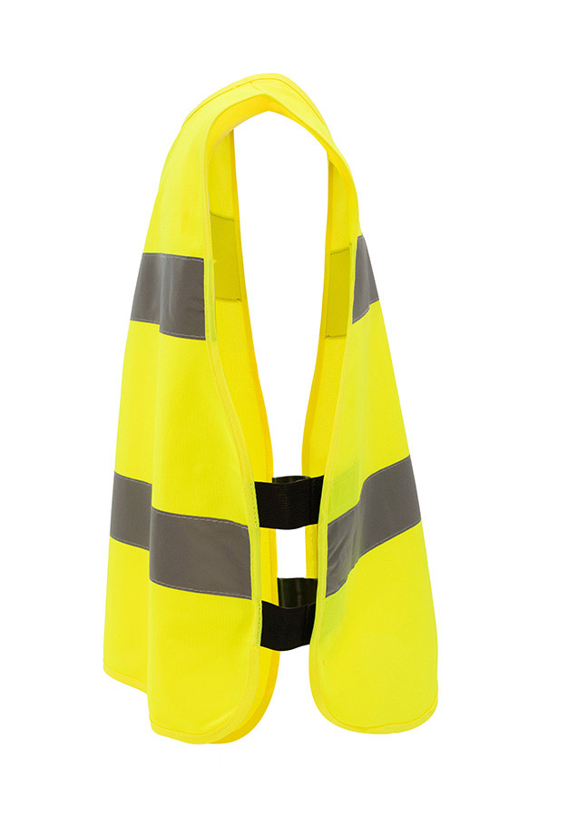 Korntex Kinderponcho, neongelb, XS