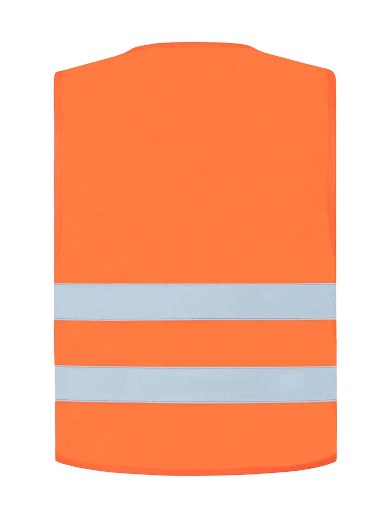 Korntex Warnweste mit Reissverschluss EN 20471, neonorange, XL