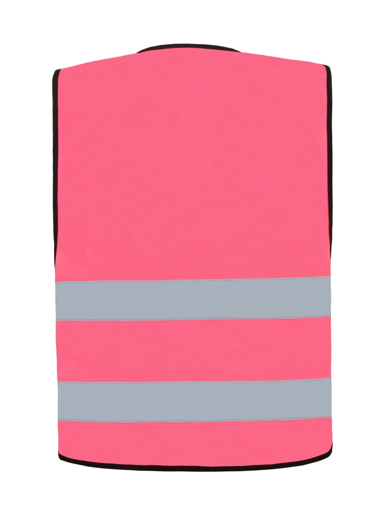 Korntex Funktionsweste mit Reissverschluss, neonpink, 5XL