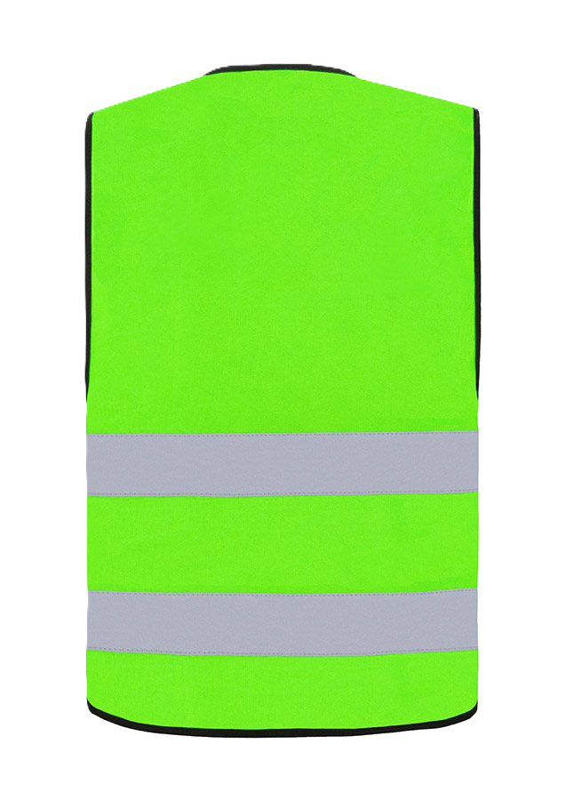 Korntex Funktionsweste mit Reissverschluss, neongrün, S