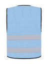 Korntex Funktionsweste mit Reissverschluss, hellblau, XL