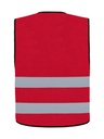 Korntex Funktionsweste mit Reissverschluss, rot, XXL