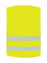 Korntex Warnweste Doppelgrössen EN 20471, neongelb, M/L