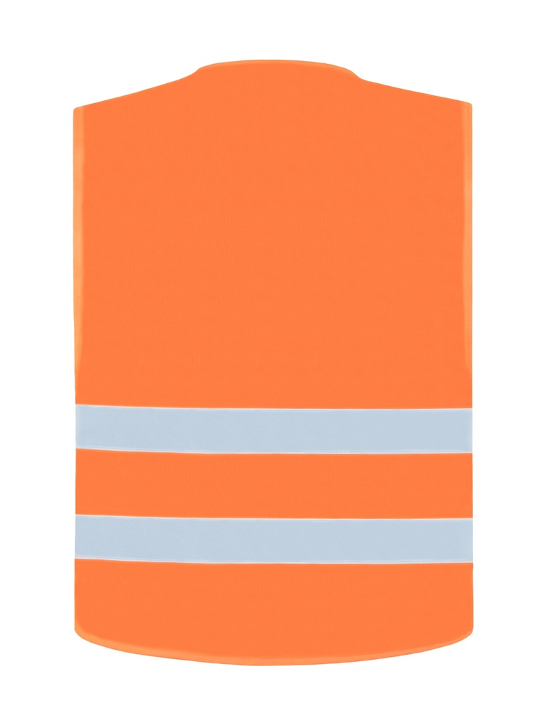 Korntex Warnweste Doppelgrössen EN 20471, neonorange, M/L