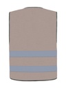 Korntex Funktionsweste Doppelgrösse EN 17353, grau, XL/XXL