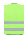 Korntex Funktionsweste Doppelgrösse EN 17353, neongrün, 3XL/4XL