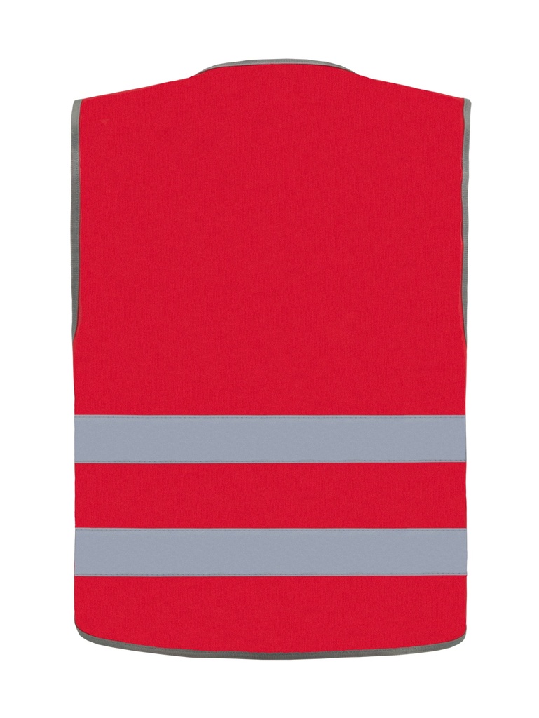 Korntex Funktionsweste Doppelgrösse EN 17353, rot, M/L