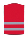Korntex Funktionsweste Doppelgrösse EN 17353, rot, 7XL/8XL
