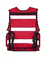 Korntex taktische Einsatzweste Basic, rot, M/XL Korntex taktische Einsatzweste Basic, rot, M/XL