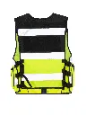 Korntex taktische Einsatzweste Basic, schwarz/gelb, M/XL Korntex taktische Einsatzweste Basic, schwarz/gelb, M/XL