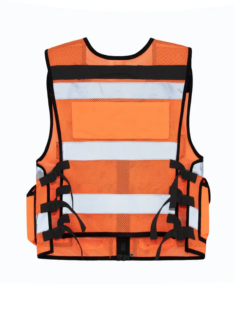 Korntex taktische Mesh Einsatzweste, neonorange, M/XL Korntex taktische Mesh Einsatzweste, neonorange, M/XL