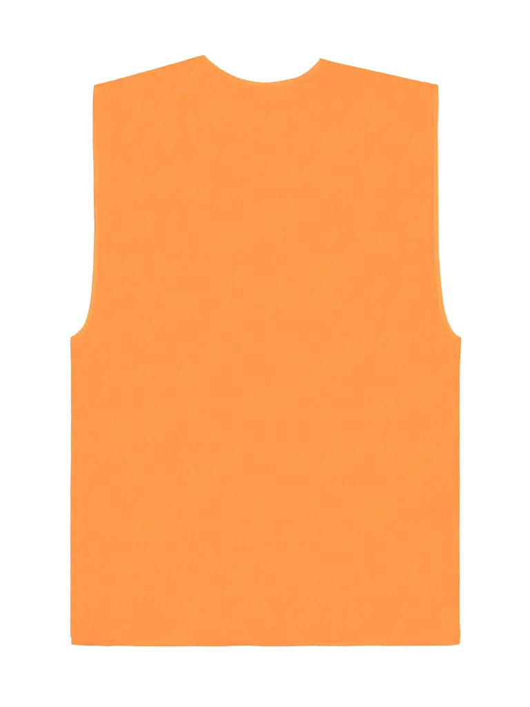Korntex Arbeitsweste gefüttert, neonorange, XXL Korntex Arbeitsweste gefüttert, neonorange, XXL