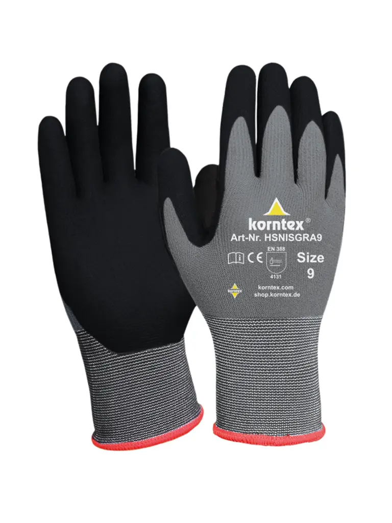Korntex Nitrilschaum Handschuhe EN 21420, Gr.6 Korntex Nitrilschaum Handschuhe EN 21420, Gr.6