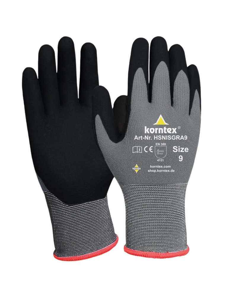 Korntex Nitrilschaum Handschuhe EN 21420, Gr.6 Korntex Nitrilschaum Handschuhe EN 21420, Gr.6
