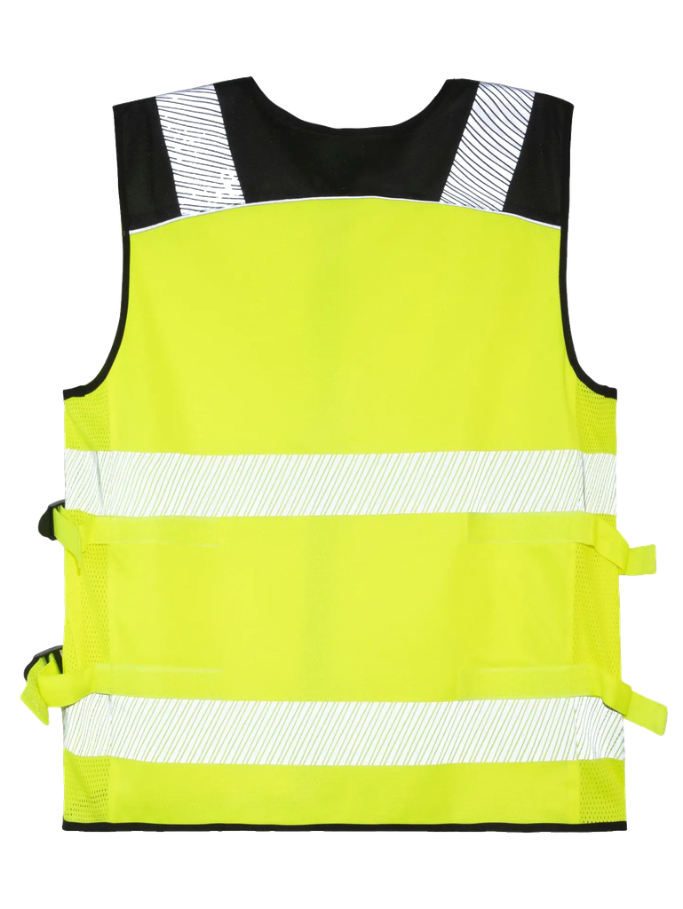 Korntex Hi-Vis Mesh Motorrad Warnweste EN 20471, 6XL Korntex Hi-Vis Mesh Motorrad Warnweste EN 20471, 6XL