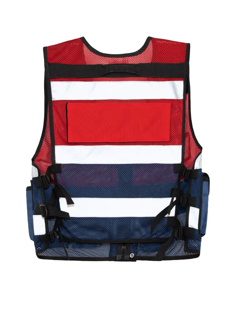 Korntex taktische Mesh Einsatzweste, rot/navyblau, M/XL Korntex taktische Mesh Einsatzweste, rot/navyblau, M/XL