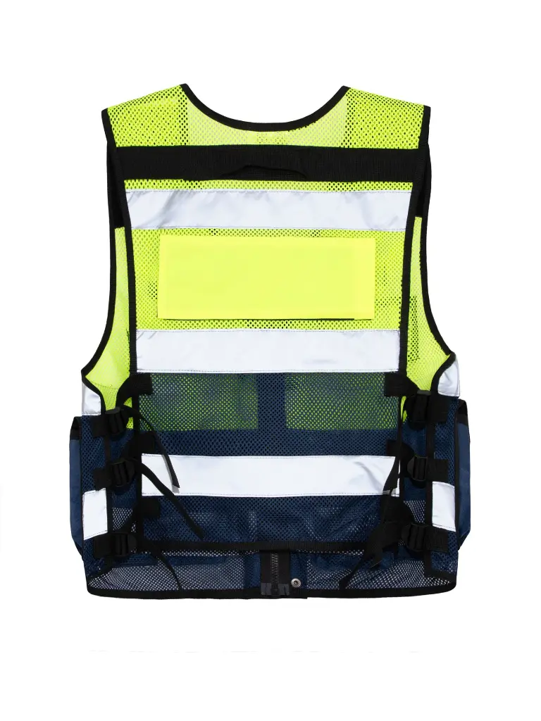 Korntex taktische Mesh Einsatzweste, gelb/navyblau, XXL/4XL Korntex taktische Mesh Einsatzweste, gelb/navyblau, XXL/4XL