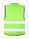 Korntex Funktionsweste mit schwarzem Saum, neongrün, XL Korntex Funktionsweste mit schwarzem Saum, neongrün, XL