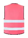 Korntex Funktionsweste mit schwarzem Saum, neonpink, 3XL Korntex Funktionsweste mit schwarzem Saum, neonpink, 3XL