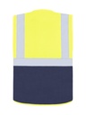Korntex Multifunktionsweste, neongelb/navyblau, S Korntex Multifunktionsweste, neongelb/navyblau, S