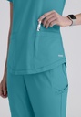 Rhythm Ciclo® Kasack mit 2 Taschen, 39 Teal / Petrol, 4XL