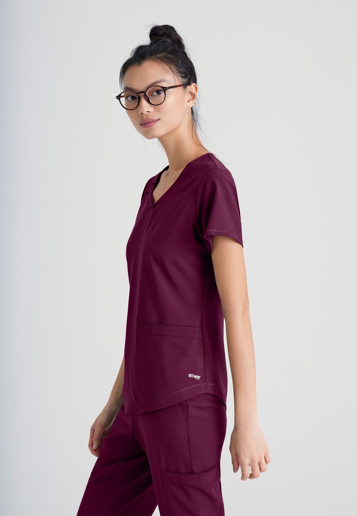 Rhythm Ciclo® Kasack mit 2 Taschen, 65 Wine / Weinrot, 5XL