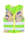 Korntex Kinder Funktionsweste Fantasie, neongrün, XS