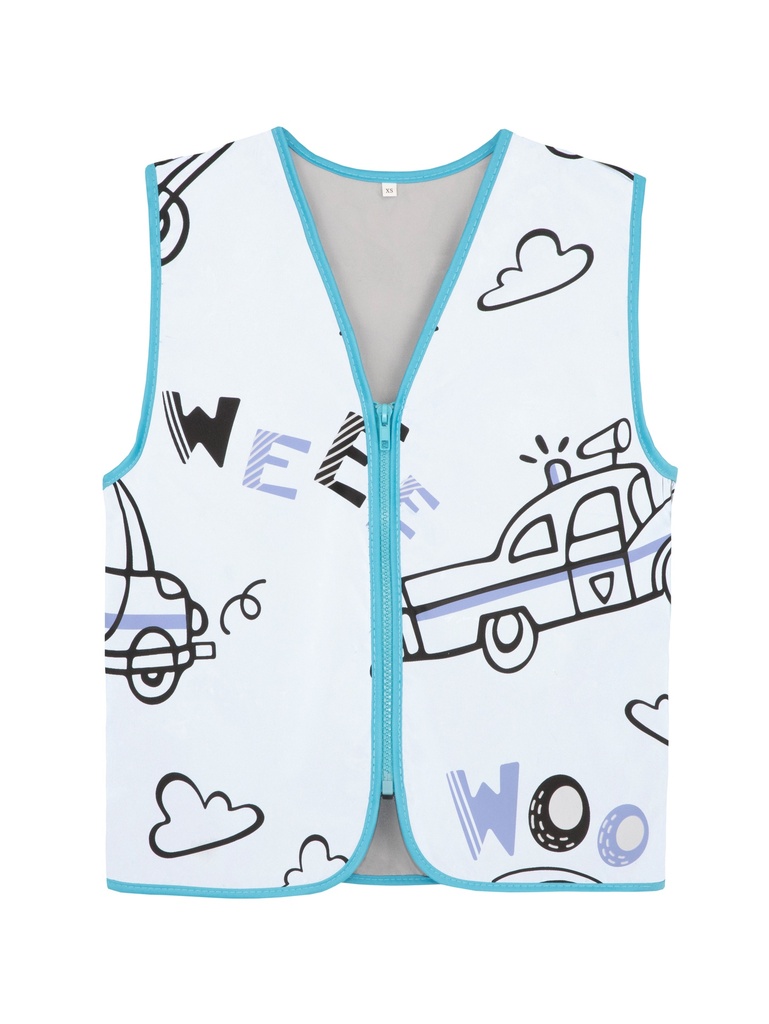 Korntex Kinder Funktionsweste Freunde & Helfer, S, Polizei