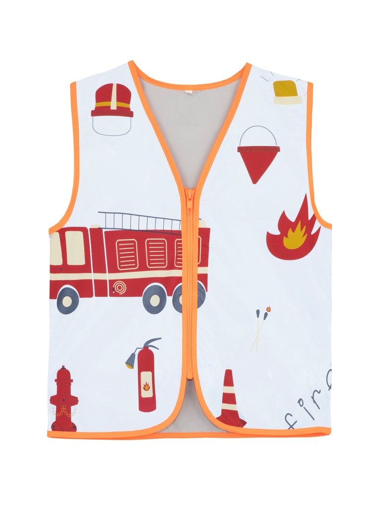 Korntex Kinder Funktionsweste Freunde & Helfer, S, Feuerwehr