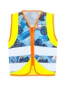 Korntex Kinder Funktionsweste Fahrzeuge, neongelb, XS, Monstertruck