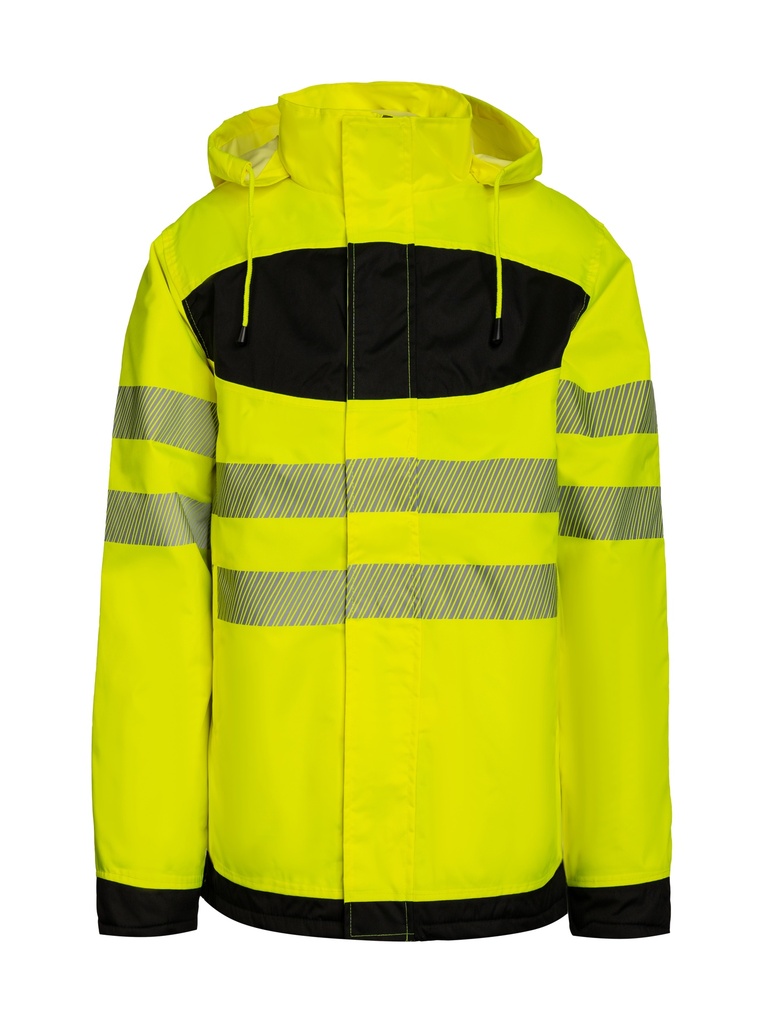 Korntex EOS Hi-Vis Parka EN 20471, schwarz/neongelb, S