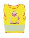 Korntex Kinder Warnweste Tierwelt, XXS, Einhorn