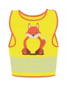 Korntex Kinder Warnweste Tierwelt, XXS, Fuchs