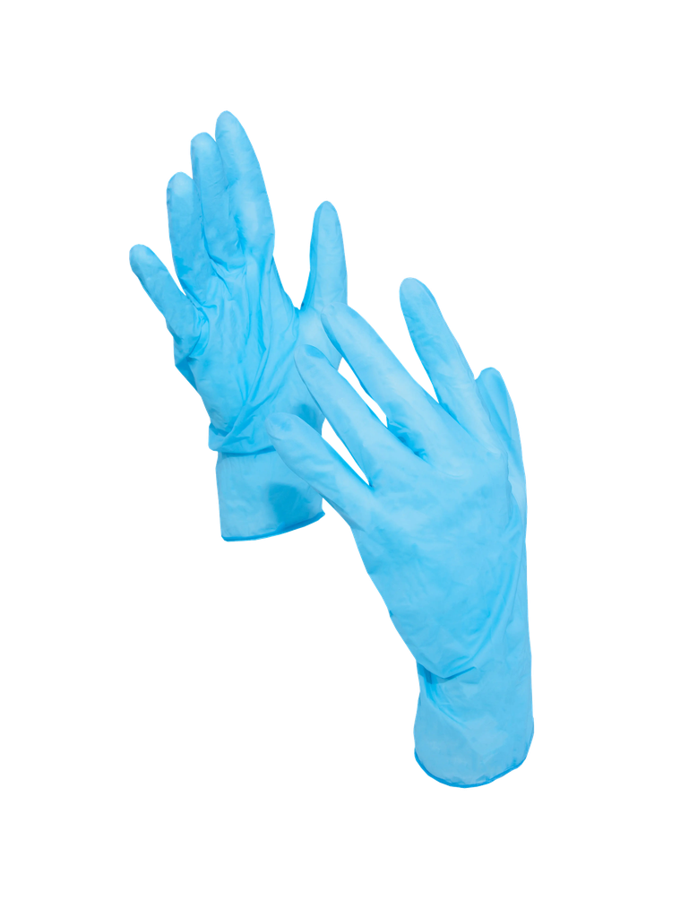 Korntex Einweghandschuhe Nitril, blau, S