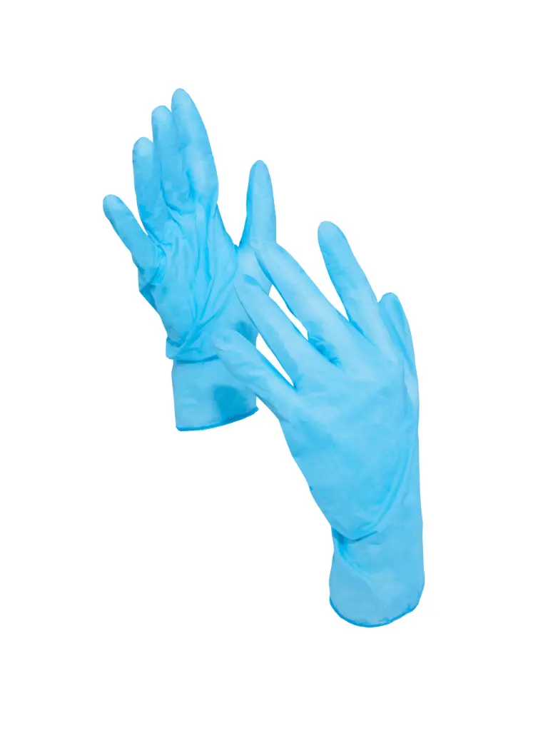 Korntex Einweghandschuhe Nitril, blau, L