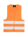 Korntex Kinder Warnweste, neonorange, XS