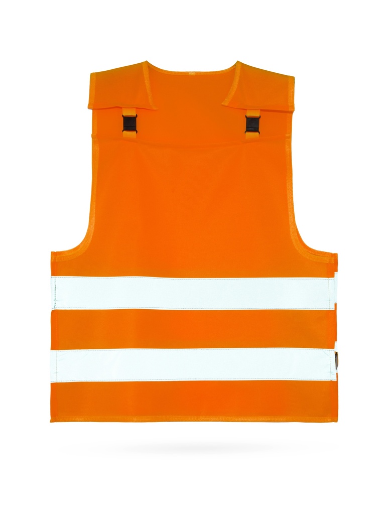 Korntex Kinder Warnponcho Anti-Strangulation, neonorange, XXS