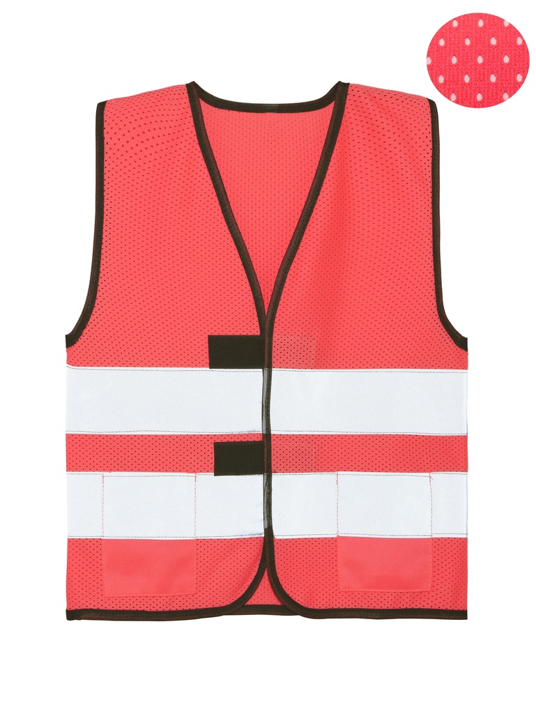 Korntex Kinder Mesh Funktionsweste, neonpink, XXS