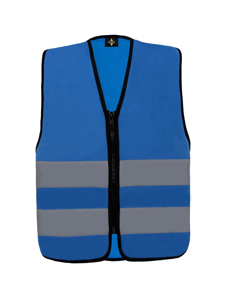 Korntex Kinder Funktionsweste mit Reissverschluss, blau, S