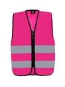 Korntex Kinder Funktionsweste mit Reissverschluss, magenta, S