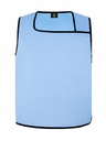 Korntex asymmetrische Kennzeichnungsweste, hellblau, S/M