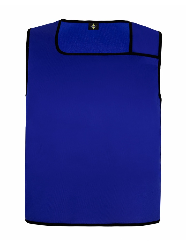 Korntex asymmetrische Kennzeichnungsweste, royalblau, S/M